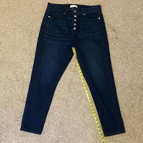 LOFT Dark Blue Women's Curvy Skinny Jeans- Size 10 (3 Pairs) - Picture 7 of 10